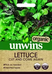Lettuce (Leaves) Cut And Come Again (Organic) - image 1