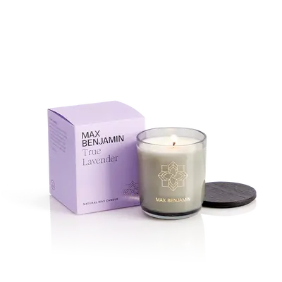 Max Benjamin Luxury Candle True Lavender 210g