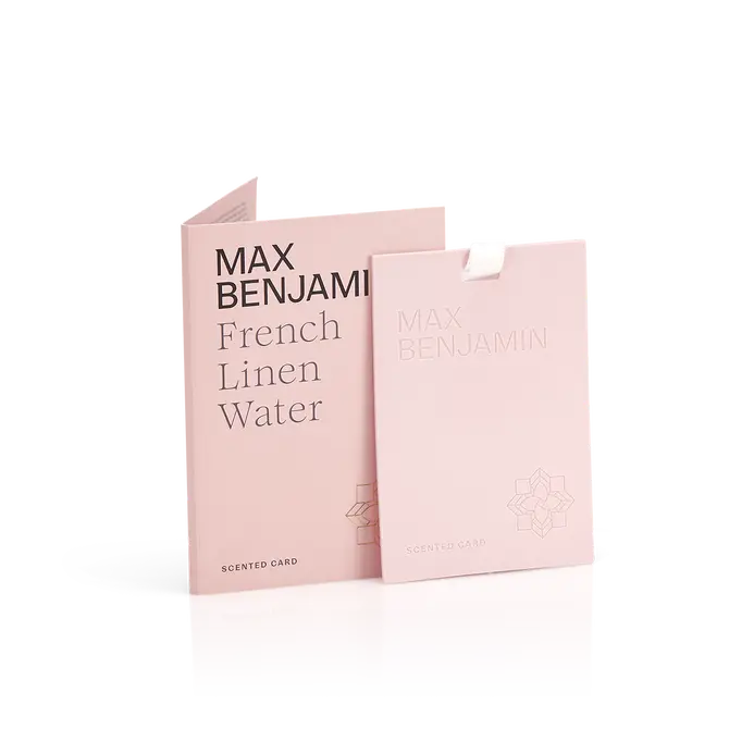 Max Benjamin Scented Card French Linen Water