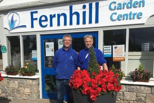 Austin and Eoin Reid, the faces of the family run Fernhill Garden Centre 