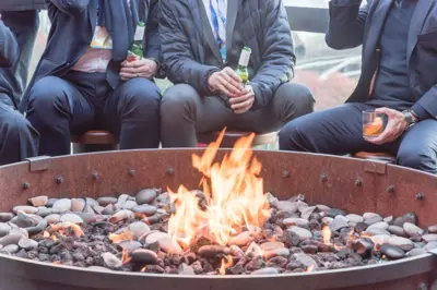 Stay warm in winter with fire pits and chimeneas