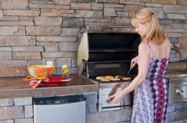 Cooking in the garden