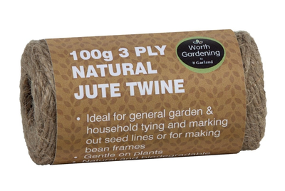 100g 3 Ply Natural Jute Twine