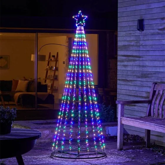 2.1m TwinkleTree LV - Multi Coloured