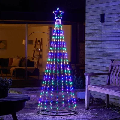 2.1m TwinkleTree LV - Multi Coloured