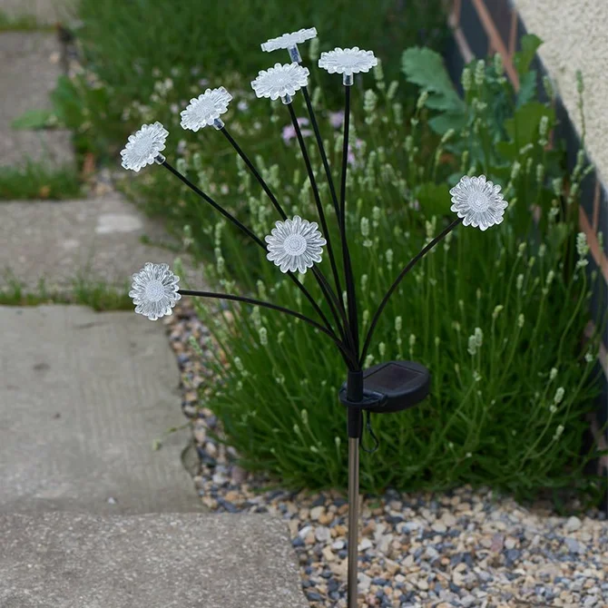 8-Stem FloraLights Warm White, Stake Light, - image 2