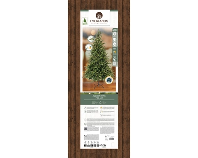 Allison Pine Pre-Lit Green 8ft Warm White LED 560L - image 6