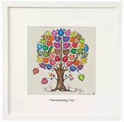 Belinda Northcote The Positivity Tree Large Frame