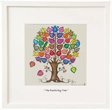 Belinda Northcote The Positivity Tree Small Frame