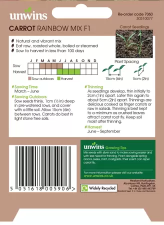 Carrot Rainbow Mix F1 - image 2