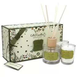 Celtic Candles Mini Gift Set Lime, Basil & Mandarin