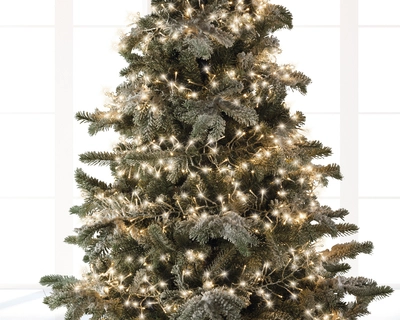 Cluster Twinkle 1512 LED String Lights Transparent/Warm White L1350cm - image 3