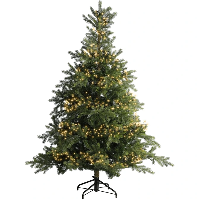 Cluster Twinkle 768 LED String Lights Green/Classic Warm L700cm - image 4