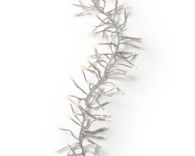 Cluster Twinkle 768 LED String Lights Transparent/Warm White L600cm - image 3