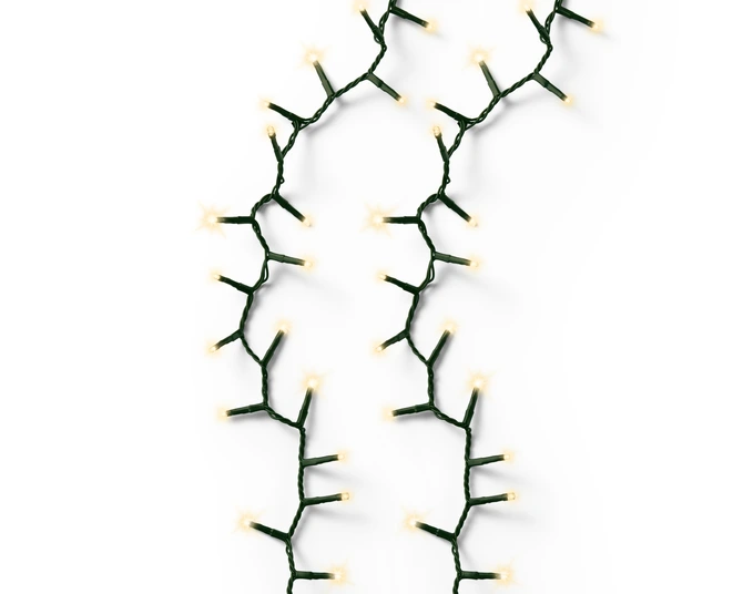 Compact Lights 2000 LED Twinkle Effect Soft Gold L4500cm - image 3