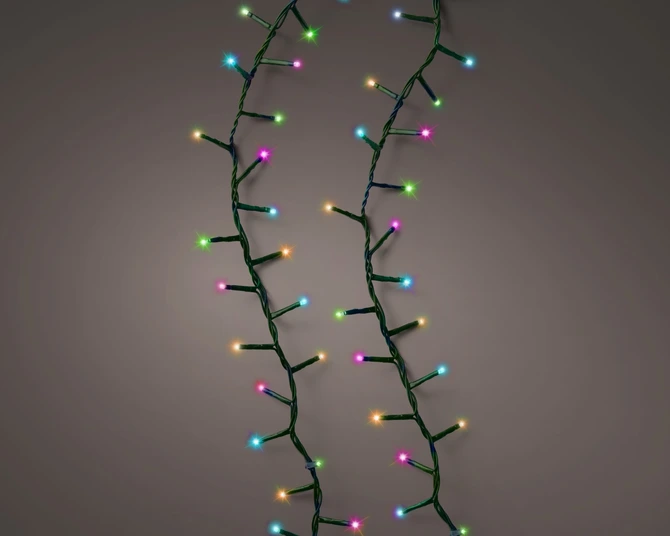 Compact Twinkle 1500 LED String Lights Soft Multi 34m - image 1