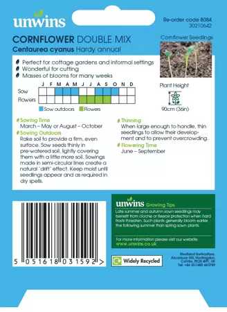 Cornflower Double Mix - image 2