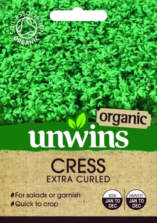 Cress Extra Curled Organic - image 1