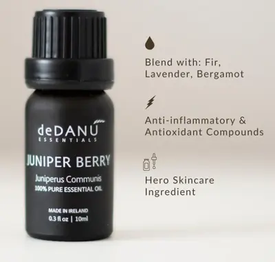 deDANÚ Juniper Berry Pure Essential Oil 10ml - image 2