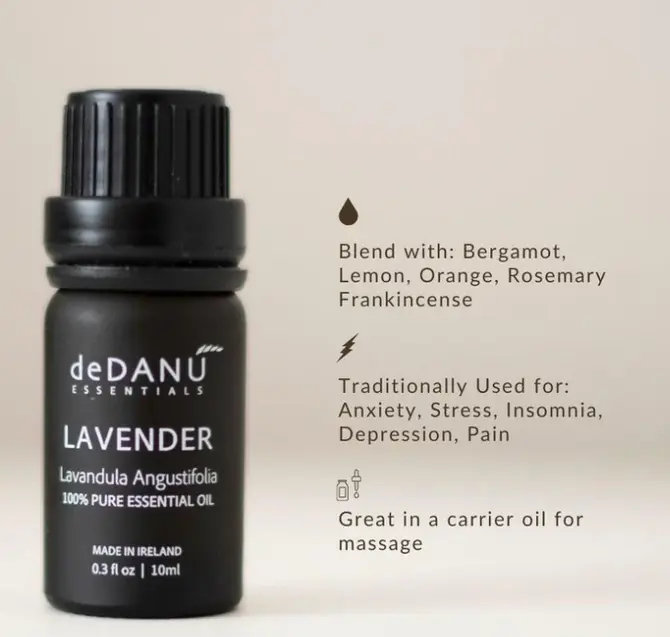 deDANÚ Lavender Pure Essential Oil 10ml - image 2