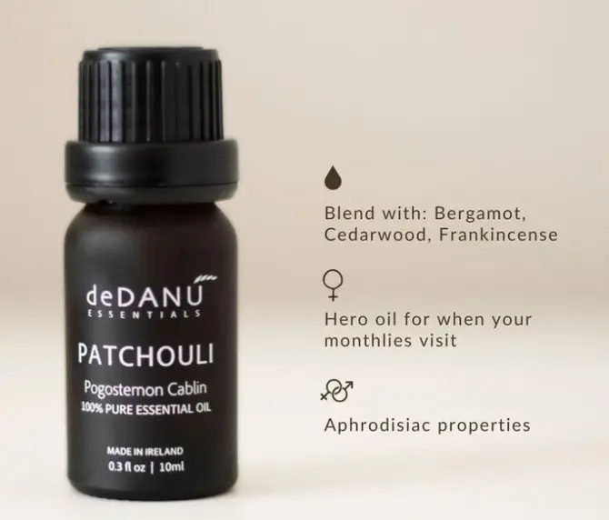 deDANÚ Patchouli Essential Oil 10ml - image 2