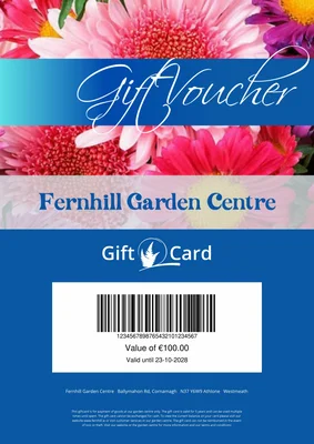 Example of the Fernhill Digital Giftcard