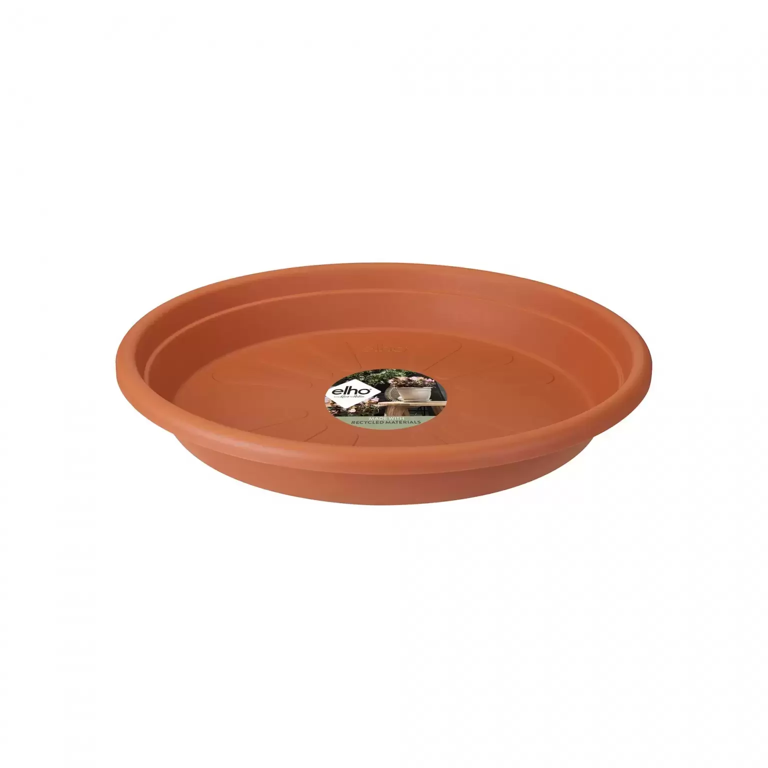Elho Universal Saucer Round 35cm Terracotta Fernhill Garden Centre