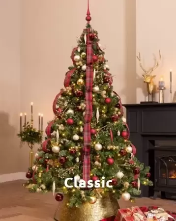 Everlands Classic Pine 8ft Artificial Christmas Tree - image 5