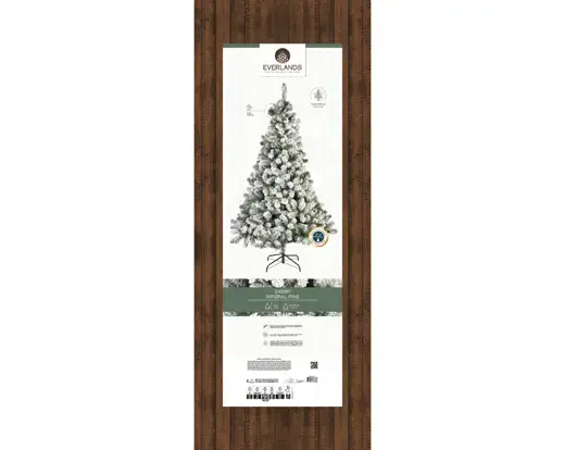 Everlands Classic Snowy Pine 10ft Artificial Christmas Tree - image 7