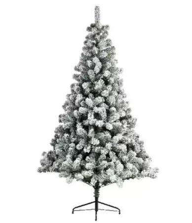 Everlands Classic Snowy Pine 7ft Artificial Christmas Tree - image 1