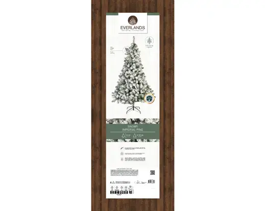 Everlands Classic Snowy Pine 7ft Artificial Christmas Tree - image 5