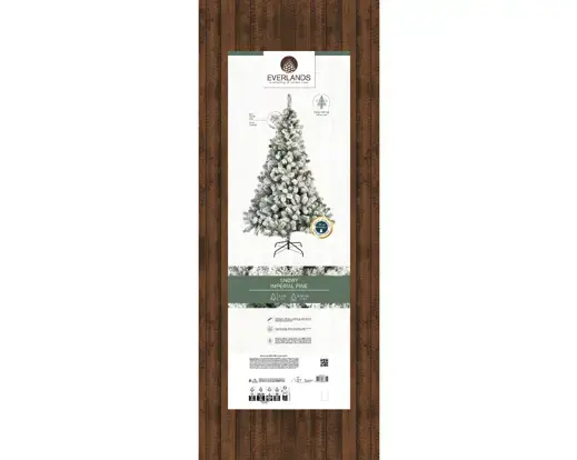 Everlands Classic Snowy Pine 8ft Artificial Christmas Tree - image 6