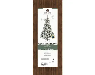 Everlands Classic Snowy Pine 8ft Artificial Christmas Tree - image 6