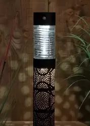 Global Solar Bollard Light w/ PIR & Standby