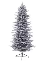 Grandis Slim Fir Frosted 7ft Artificial Christmas Tree - image 1