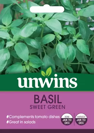 Herb Basil Sweet Green - image 1