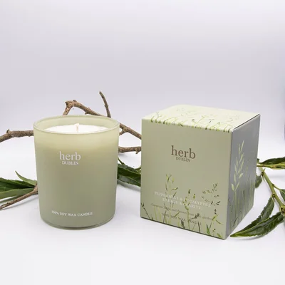 Herb Dublin Jar Candle Peppermint & Eucalyptus
