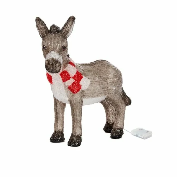 InLit Ice Nativity Donkey - image 1