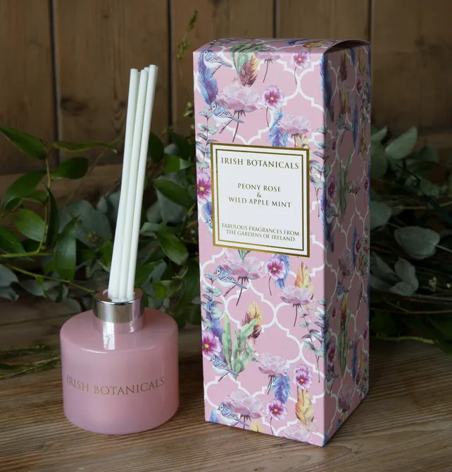 Irish Botanicals Diffuser Peony Rose & Wild Apple Mint