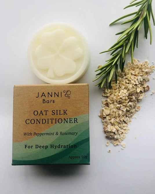 Janni Bars Conditioner Bar Oat Silk