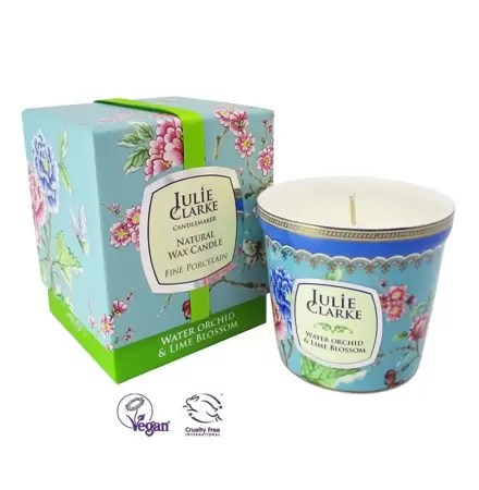 Julie Clarke Botanic Candle Water Orchid & Lime Blossom