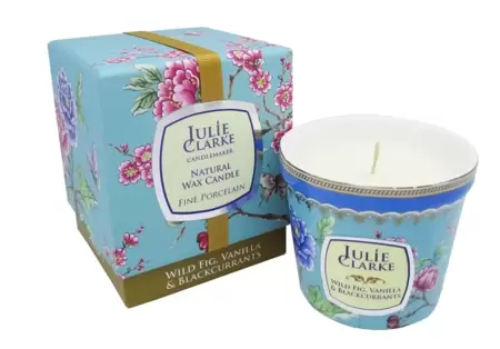 Julie Clarke Botanic Candle Wild Fig, Vanilla & Blackcurrant