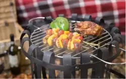 La Hacienda Vancouver Fire Basket with Grill - image 3
