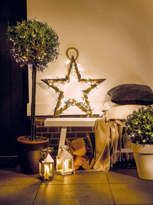 LED Compact Lights 1100cm-500L | Warm White | 8-Function Twinkle Effect | Indoor & Outdoor - image 7