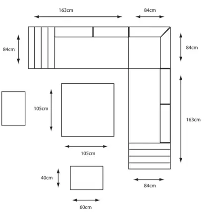 LeisureGrow Milano Deluxe Modular Dining Set With Adjustable Table - image 3