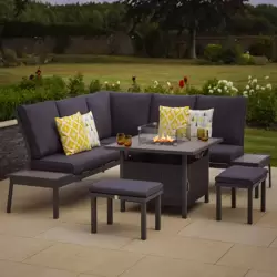 LeisureGrow Milano Deluxe Modular Firepit Set - image 2