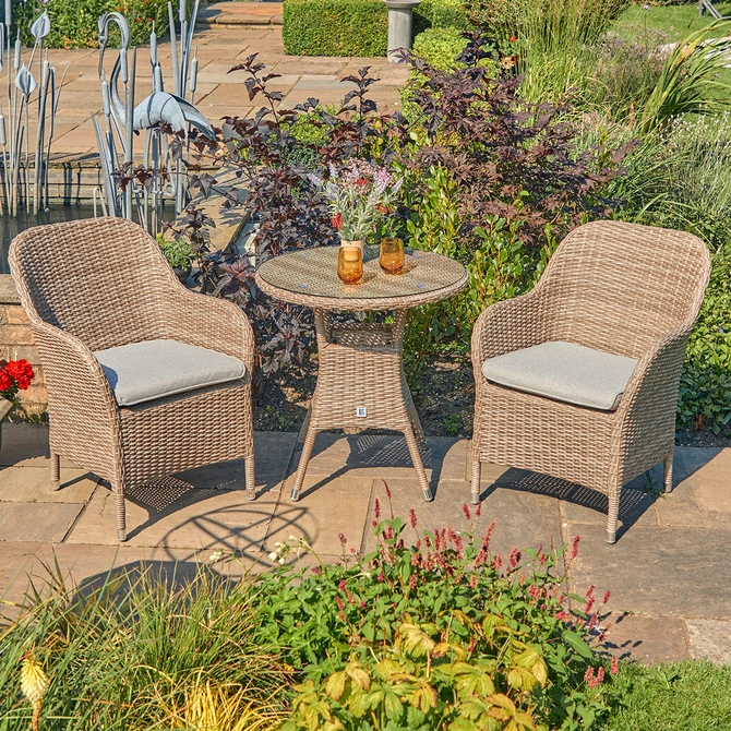 LeisureGrow Monte Carlo Sand Bistro Set - image 1