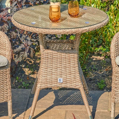 LeisureGrow Monte Carlo Sand Bistro Set - image 3
