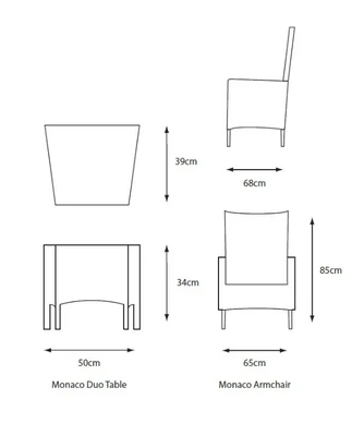 LeisureGrow Monte Carlo Sand Duo Set - image 2
