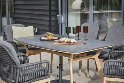 LeisureGrow Peru 6 Seater Dining Set - image 2